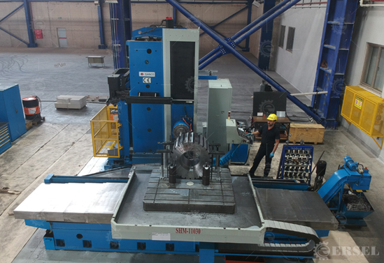 CNC YATAY BOHRWERK TEZGAHI X:3000 Y:1800 Z:1500 W:500