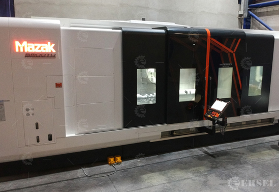 CNC MAZAK 5 AXIS MILLTURN LATHE AND MILLING MACHINE INTEGREX SMOOTH X ø1070x4000